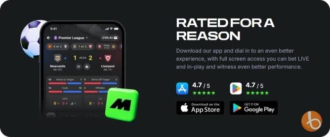 Midnite mobile betting app