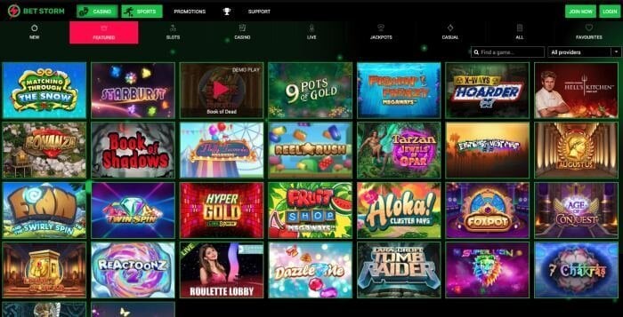 BetStorm in July 2022