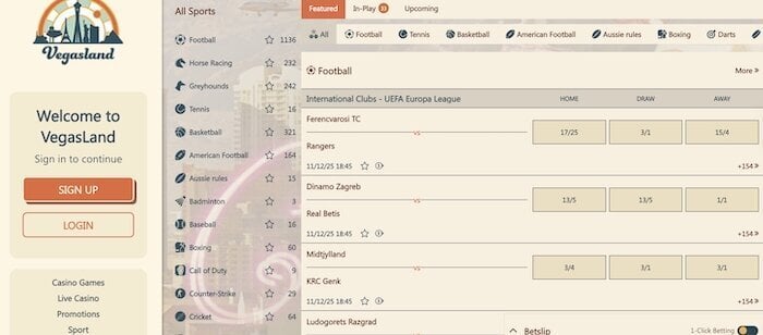 VegasLand in December 2025