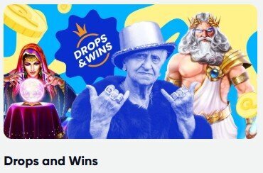 MrQ Drops and Wins bonus without promo code