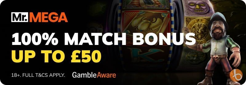 Mr Mega Casino welcome offer