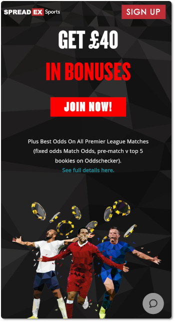 Spreadex free bet is available as a welcome offer for new players