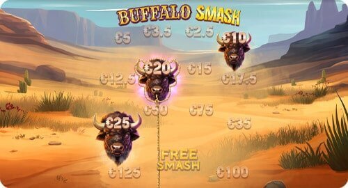 Buffalo Smash slot screenshot