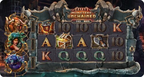 Monsters Unchained slot screenshot