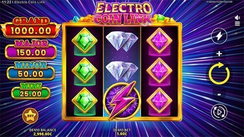 Electro Coin Link slot screenshot