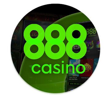888 Casino logo rounded