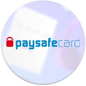 Round logo of Paysafecard