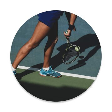 Tennis live streaming illustration