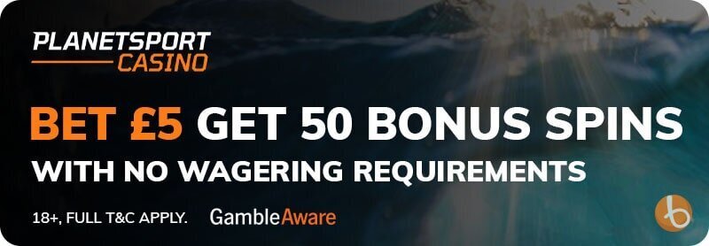Planet Sport Bet casino welcome offer