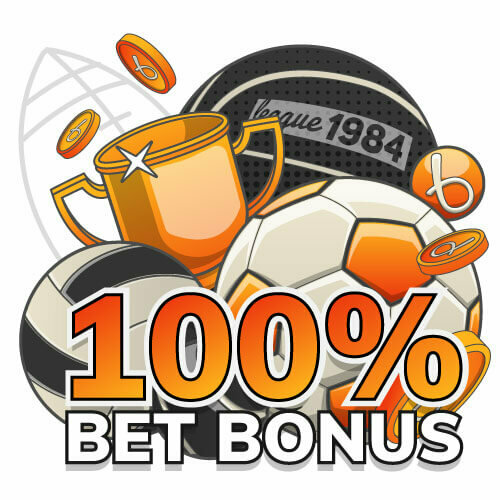 100% deposit bonus sports betting