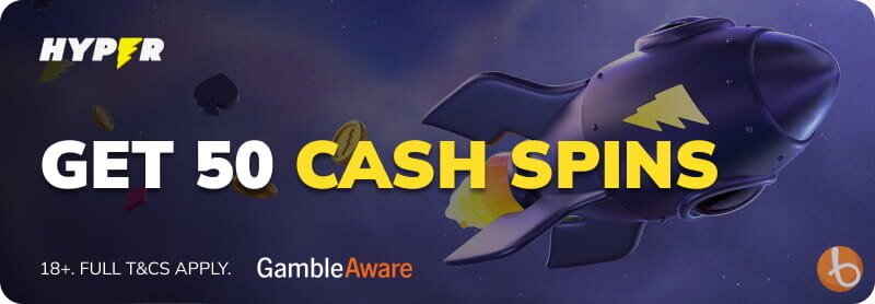 bonus banner for Hyper Casino