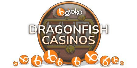 Dragonfish casinos banner with Bojoko design