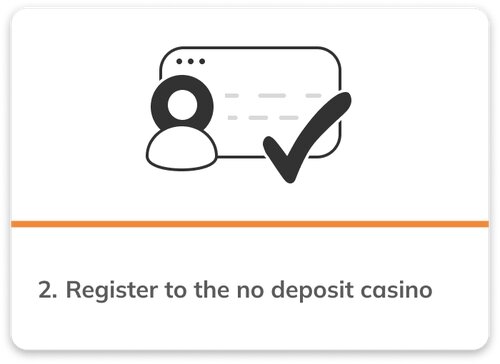 How to claim online casino no deposit bonus step 2