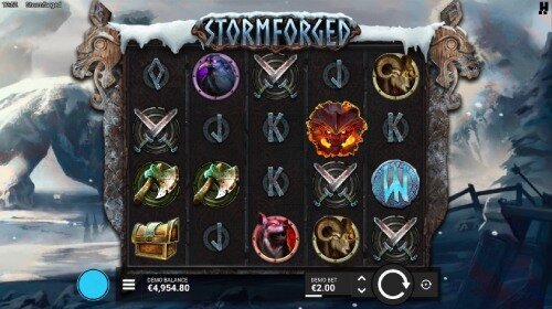 Stormforged slot game by Hacksaw