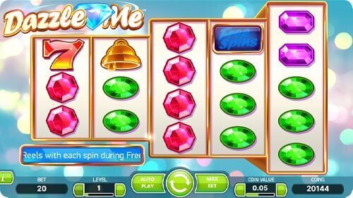 Dazzle Me slot screenshot