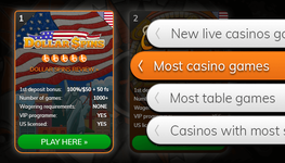 Find a casino with a lot of casino games from our list