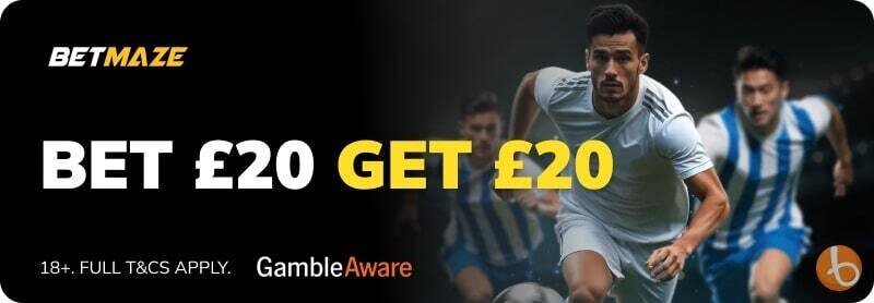 Betmaze free bet offer