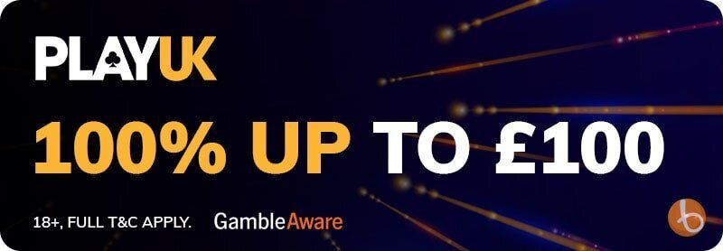 PlayUK Casino welcome bonus