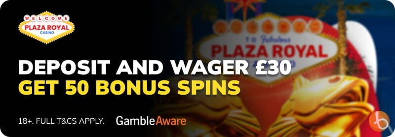 Plaza Royal welcome bonus