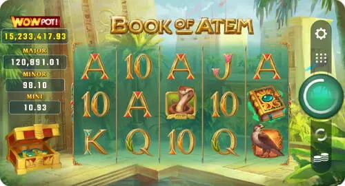 Book of Atem WOWpot slot machine