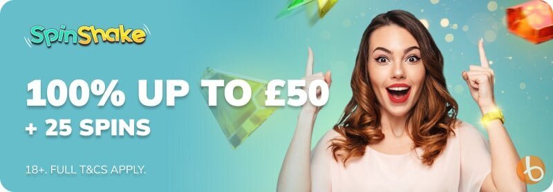 Spinshake Casino welcome offer