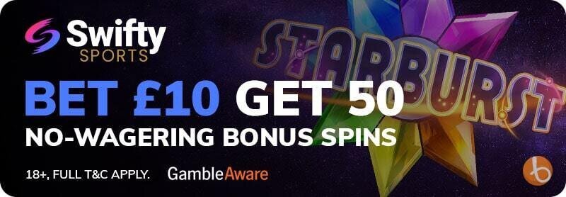 Swifty Sports Casino bonus banner