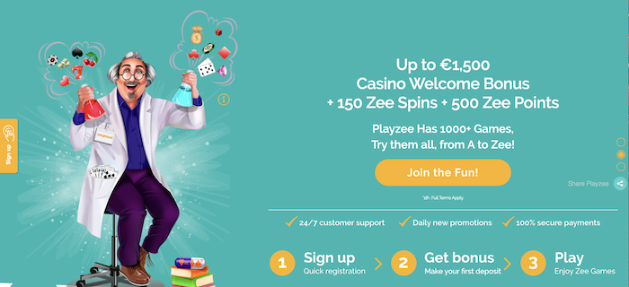 Playzee Casino in June 2019