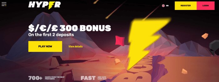 Hyper Casino in November 2019