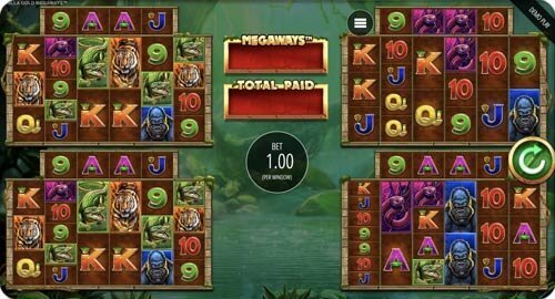 Gorilla Gold Megaways 97% RTP slot