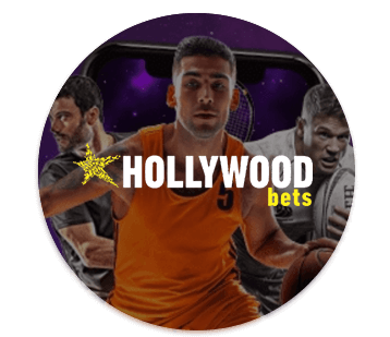 Ball logo for HollywoodBets Casino