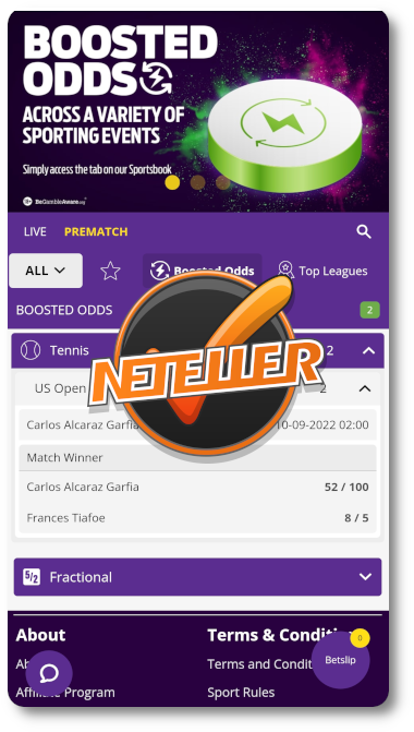 Hollywoodbets betting site allows neteller deposits and withdrawals