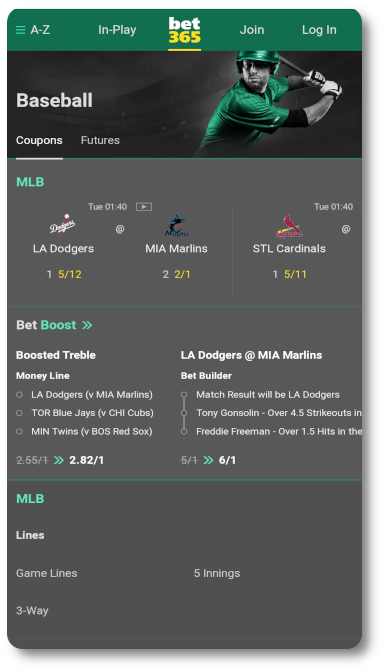 baseball betting sites