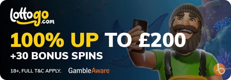 LottoGO casino welcome offer