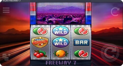 Freeway 7 slot screenshot