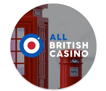 All British Casino round logo