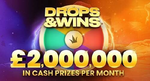 Drops & Wins promotion at Monopoly Casino & Sports