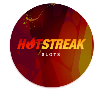 Hot Streak Casino logo circle
