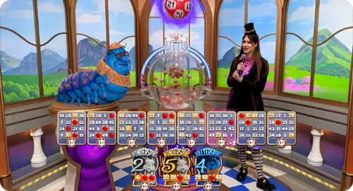 Wonderland Lucky Ball live casino game