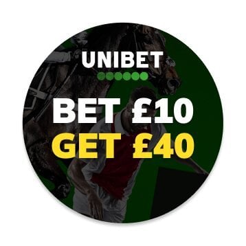 Unibet bet 10 get 40 bonus