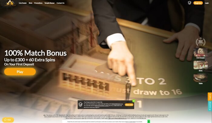 Temple Nile in March 2022